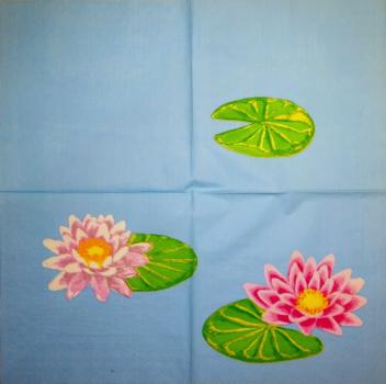 092 Blumen Sonstige - 3 lagig (beige) - Maki